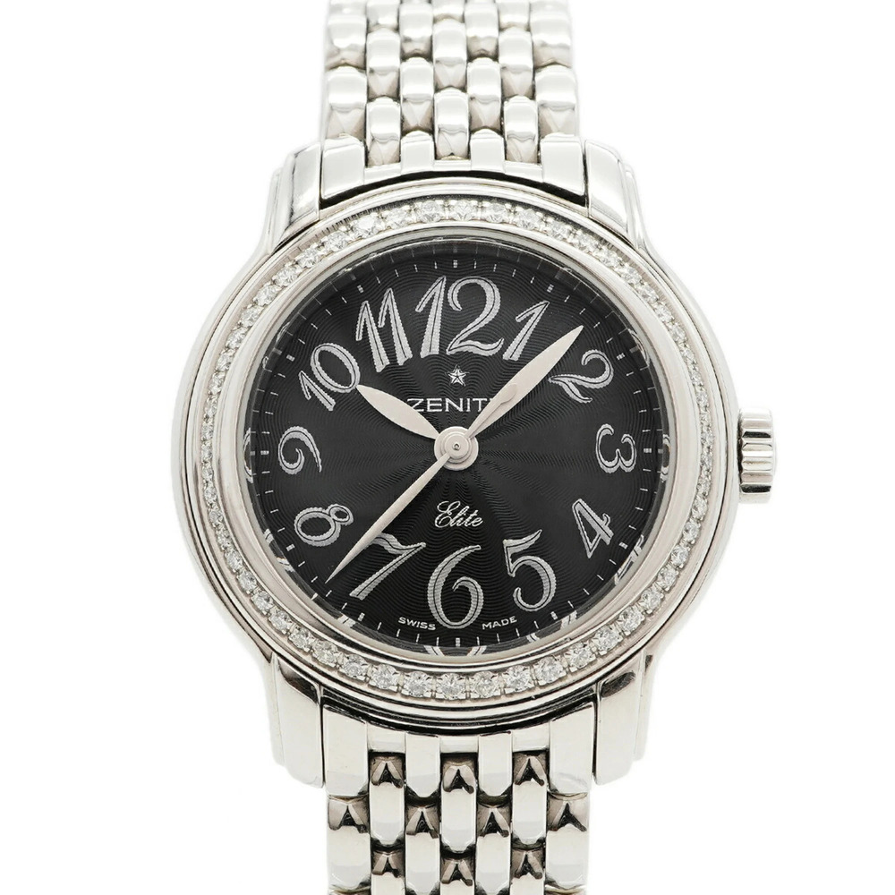 Zenith Elite Baby Star Diamond 16.1220.67 Black Dial Women's Watch
